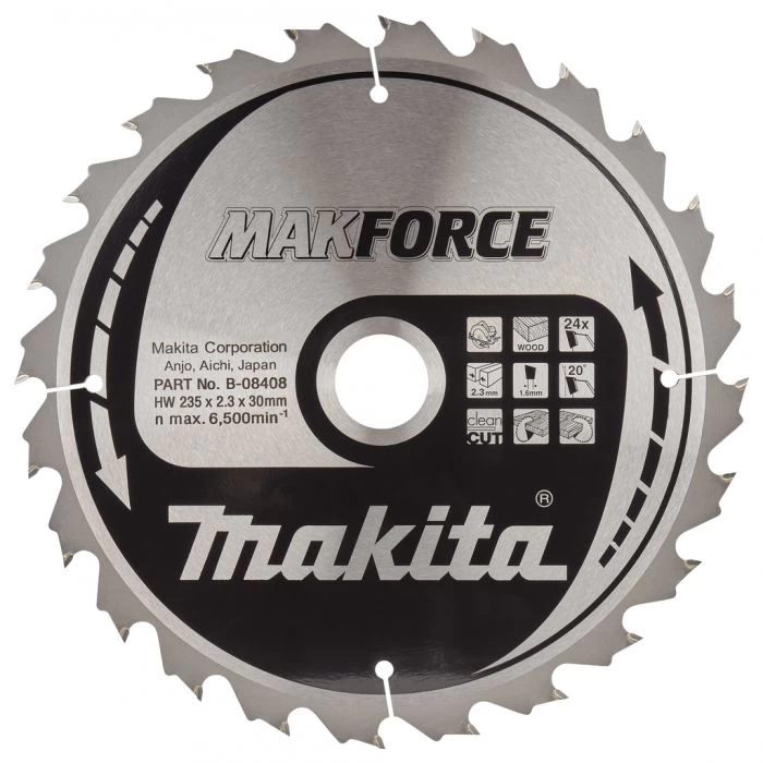 Makita B-08408 Cirkelzaagblad Hout