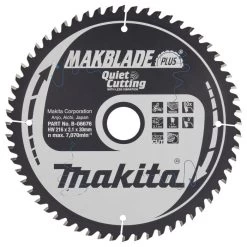Makita B-08676 Afkortzaagblad Hout