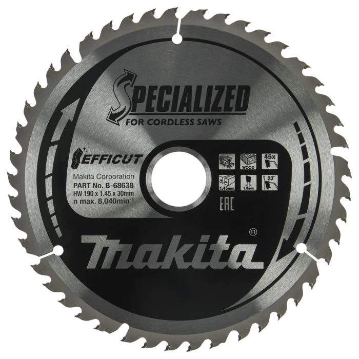 Makita B-68638 Cirkelzaagblad Hout - Afbeelding 7