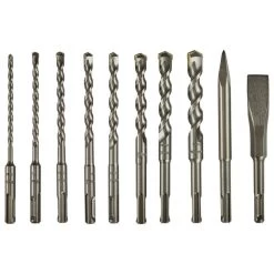 Makita D-57059 Boor-/beitelset 10-delig