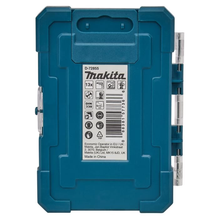 Makita D-72855 Metaalborenset 13-delig - Afbeelding 8