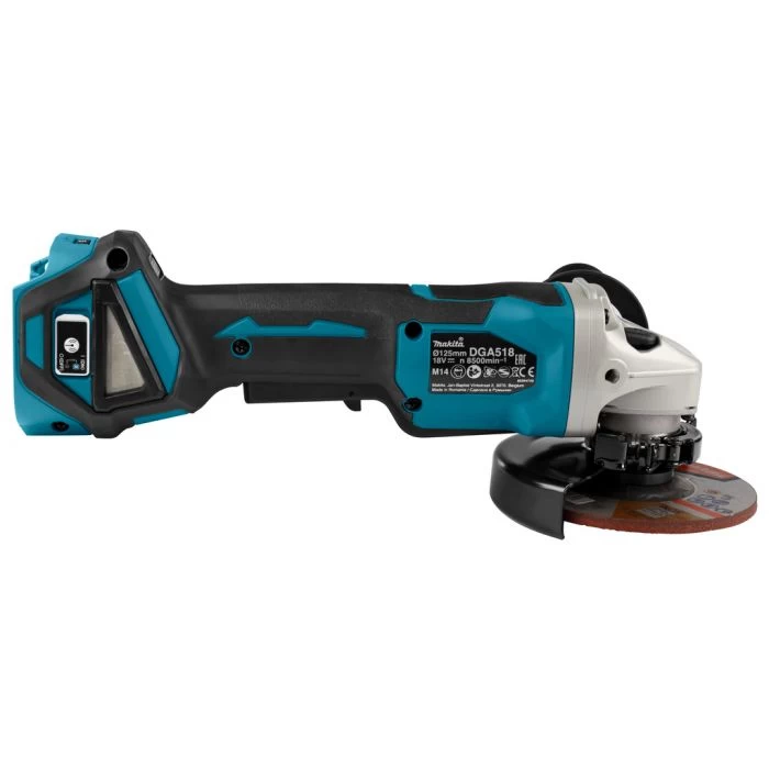 Makita DGA518ZJU 18 V Haakse Slijper 125 Mm - Afbeelding 7