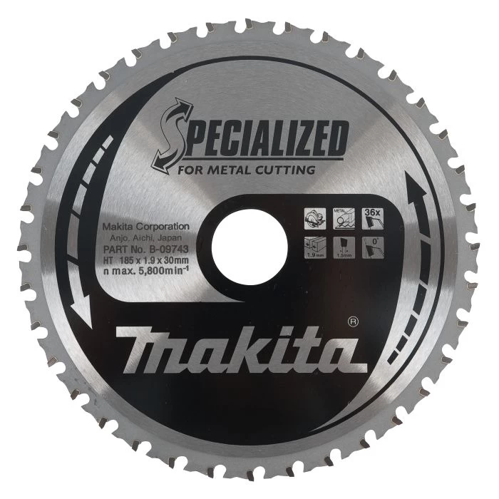 Makita B-09765 Afkortzaagblad Metaal - Afbeelding 3