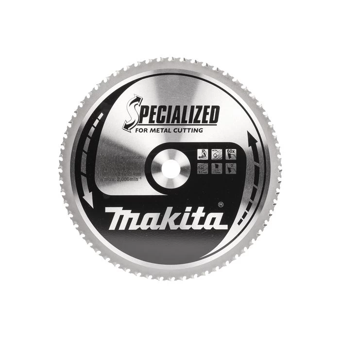 Makita B-09765 Afkortzaagblad Metaal - Afbeelding 2