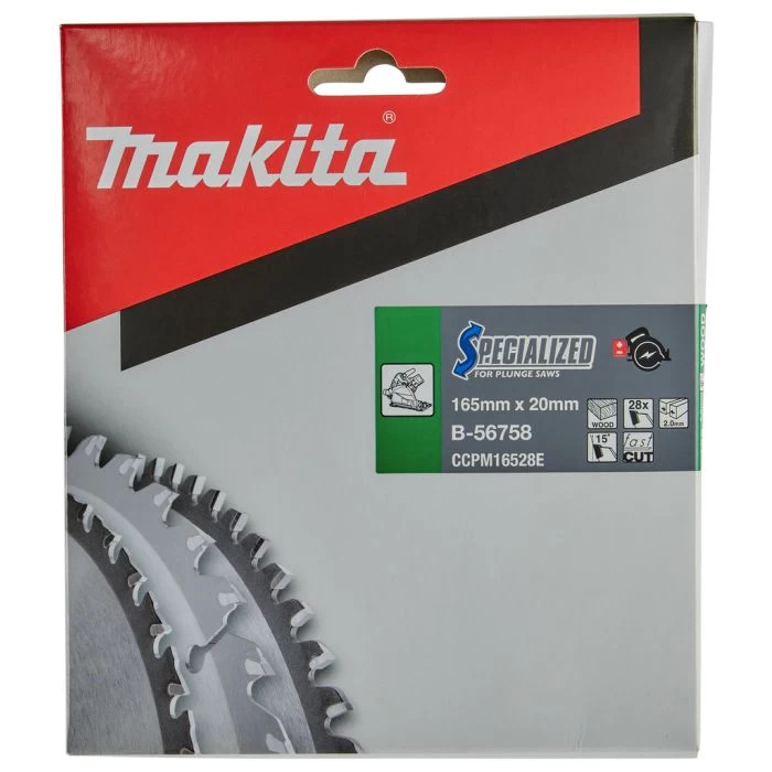 Makita B-56758 Invalcirkelzaagblad Hout - Afbeelding 3