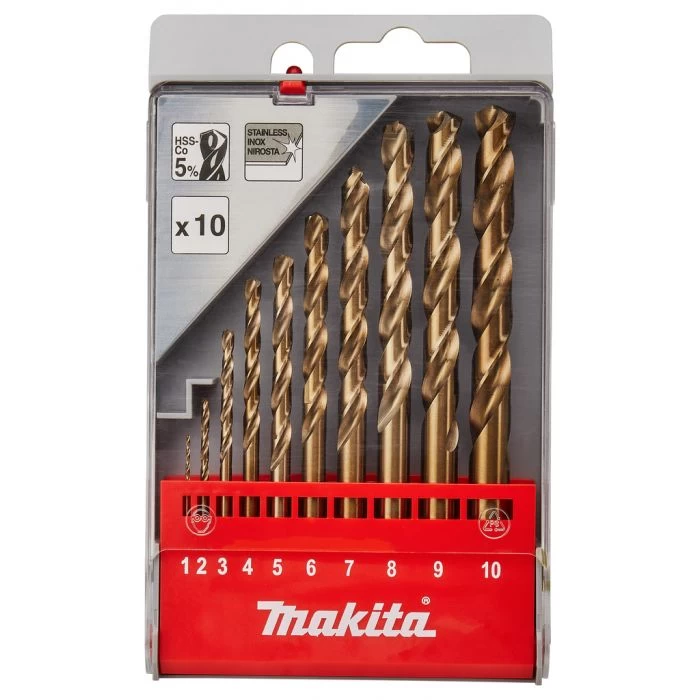Makita D-57174 Metaalborenset 10-delig - Afbeelding 2