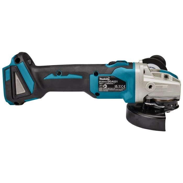 Makita DGA521ZX1 18 V Haakse Slijper 125 Mm X-LOCK - Afbeelding 8